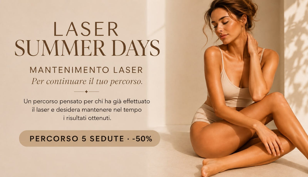 Promozione Laser 5 sedute donna